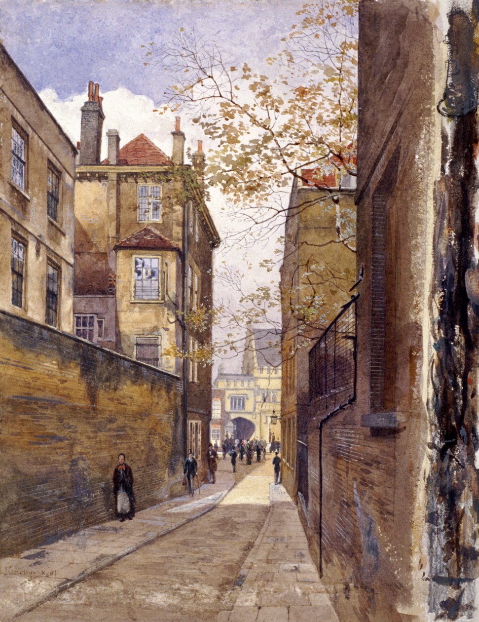Kamu Kayıt Bürosu, Chancery Lane, Lane, 1881 by John Crowther