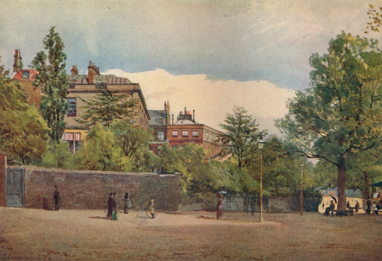 Alışveriş Merkezinden Bahar Bahçeleri, Westminster, Londra, c1880 1926 by John Crowther