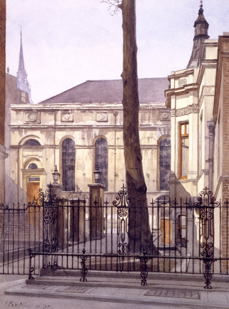Kırtasiyeciler Salonu, Londra, 1890 by John Crowther