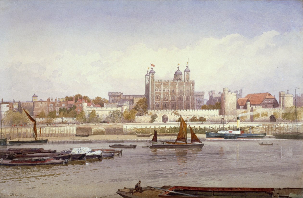 Londra Kulesi, 1893 by John Crowther