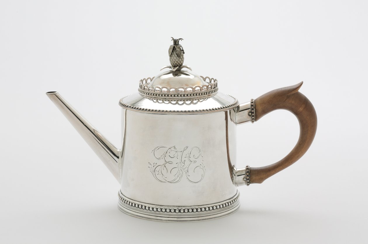 Çaydanlık, c.1790 (gümüş) by John David