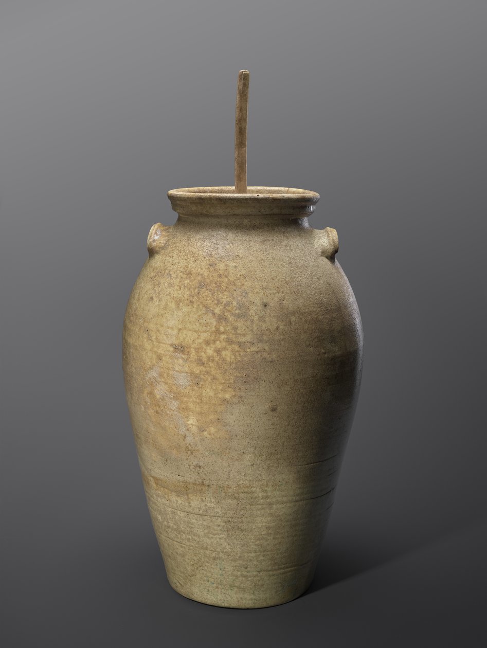 Çürük, ç. 1850-1883 (ahşaplı alkali sırlı taş eşya) by John Davis (attr.to) Leopard