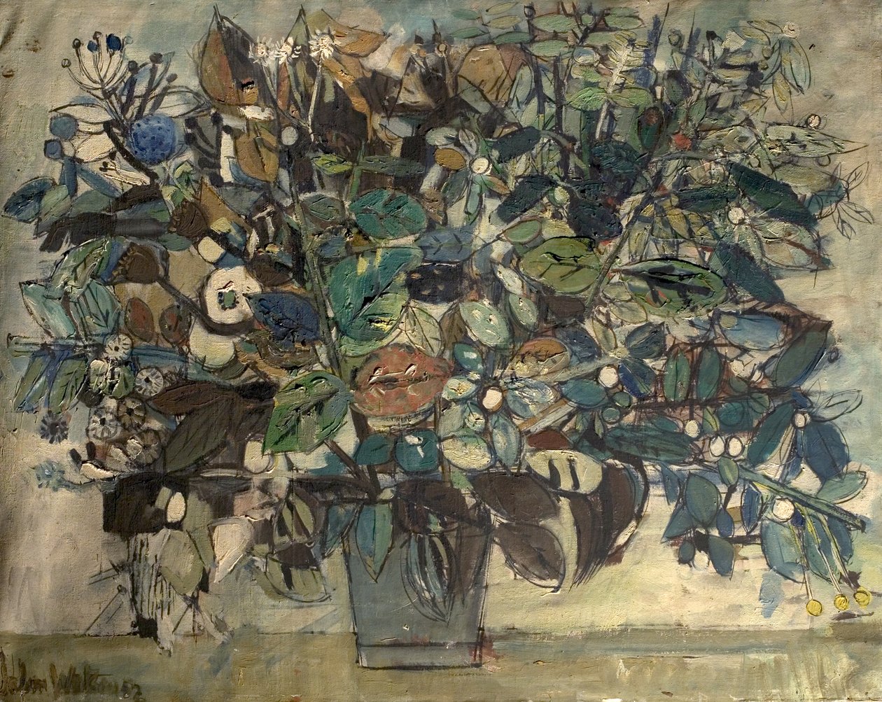 Çiçek Çalışması, Sonbahar, 1952 by John Dawson Watson