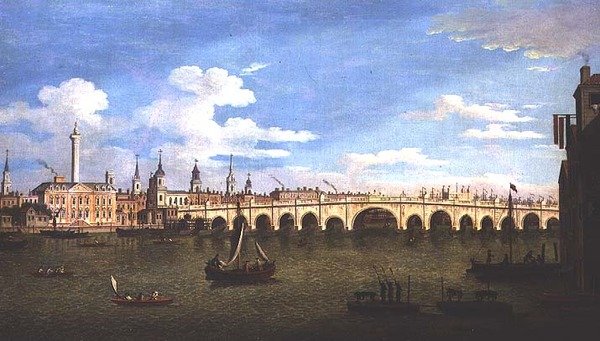Londra Köprüsü, c.1820 by John Dean Paul