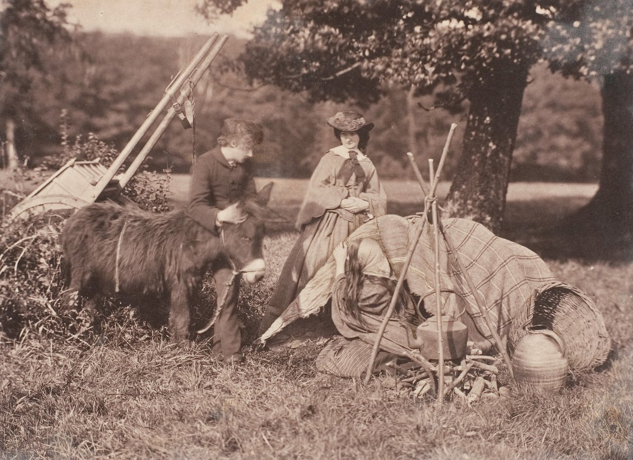 Çingeneler, 1853-56. by John Dillwyn Llewelyn