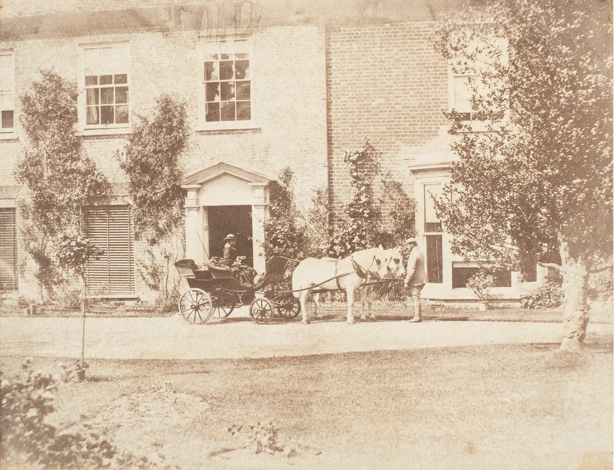 Oakley Kulübesi, 1853-56. by John Dillwyn Llewelyn