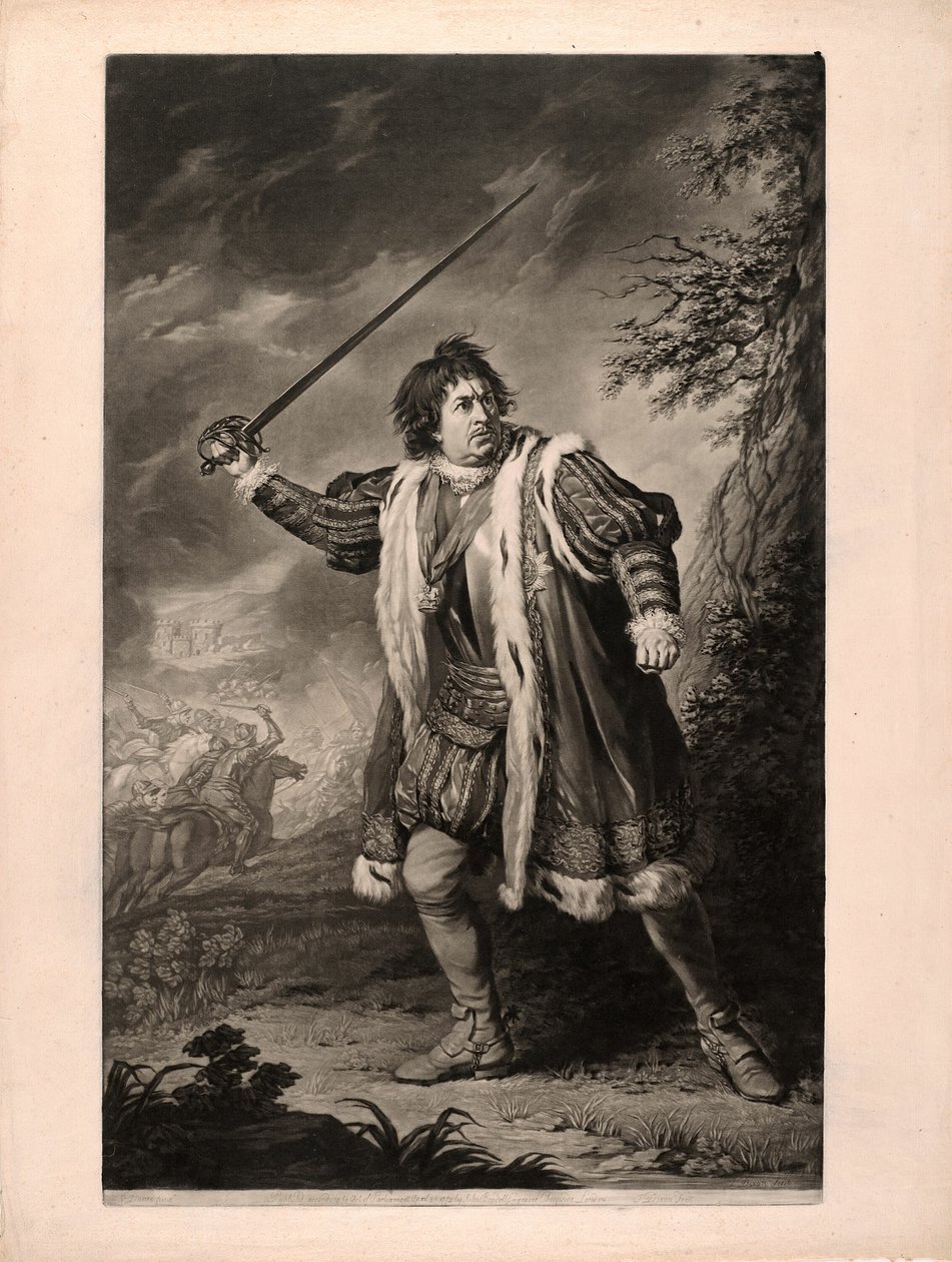 Bay Garrick "Üçüncü Richard" filminde by John Dixon