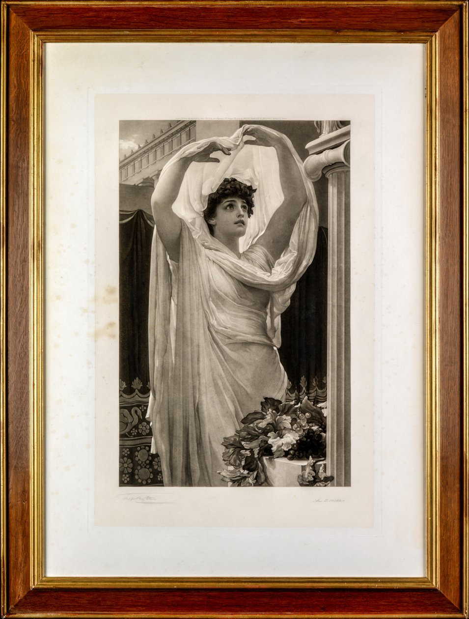 Çağrı (mezzotint) by John Douglas Miller