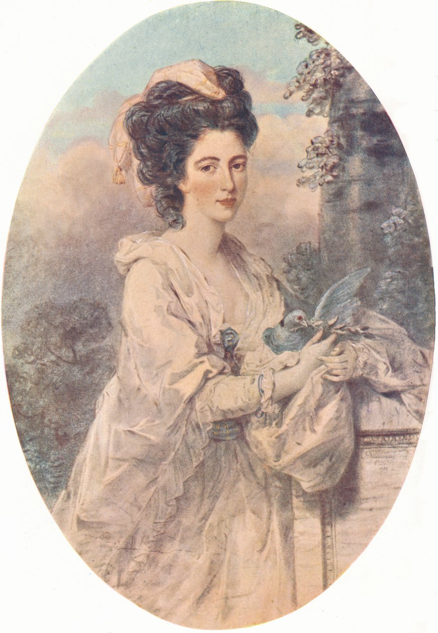 Bayan Isabella Hunter, 1781, 1907 by John Downman