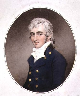 Bay Keeble (veya Keble) 1798 (tebeşir, kağıt üzerine sulu boya) by John Downman