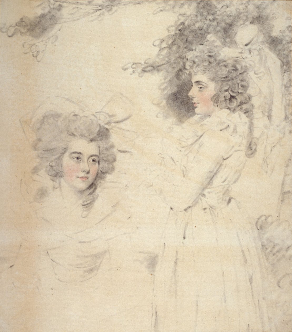 Georgiana, Devonshire Düşesi ve Lady Elizabeth Foster