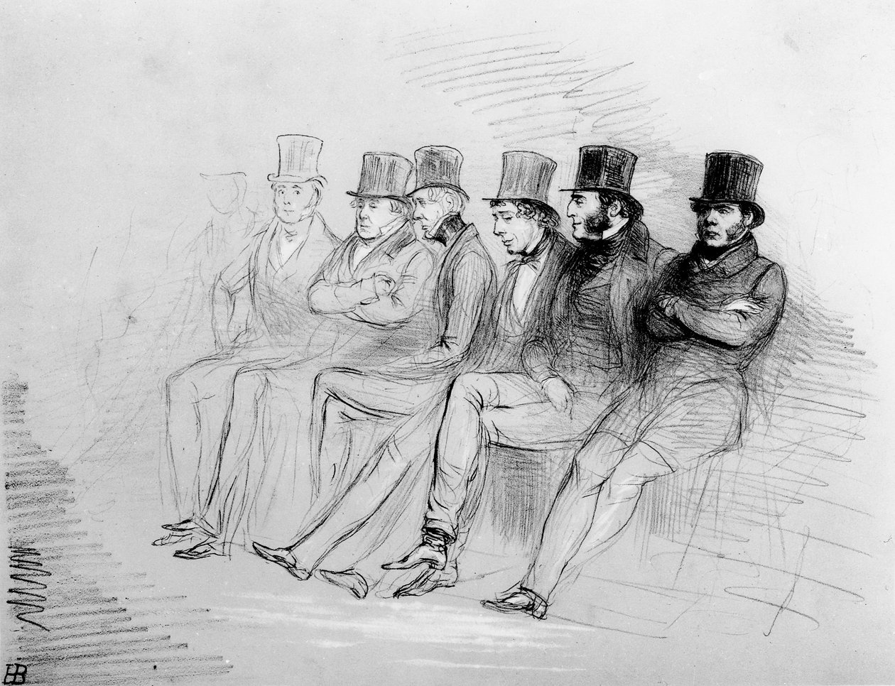 Talihsizlik bizi garip yatak arkadaşlarıyla tanıştırıyor, 1847 by John Doyle