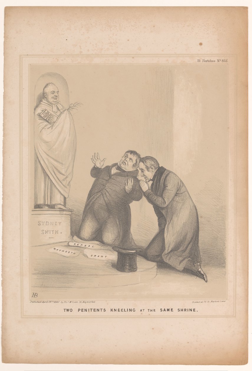 Spotpret, önde gelen Robert Peel ve Daniel O