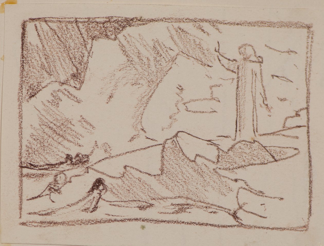 Columba nimet deniz kızları (kalem) by John Duncan