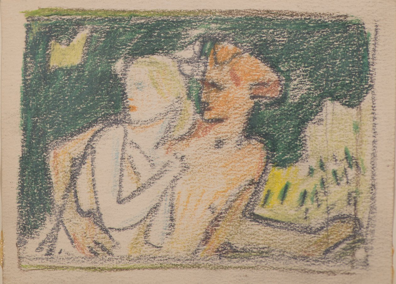 İsimsiz [Kaçan çift] (kalem) by John Duncan