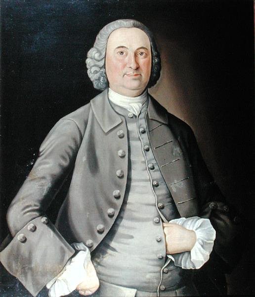 Adriaan Bancker (1724-92) c.1775 (tuval üzerine yağlı boya) by John Durand