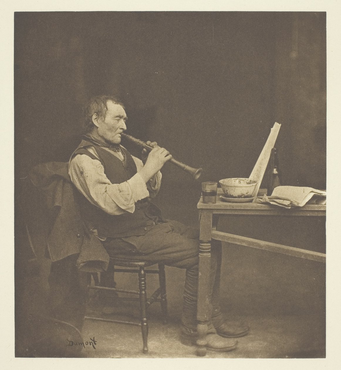 Klarionet Oyuncusu by John E. Dumont