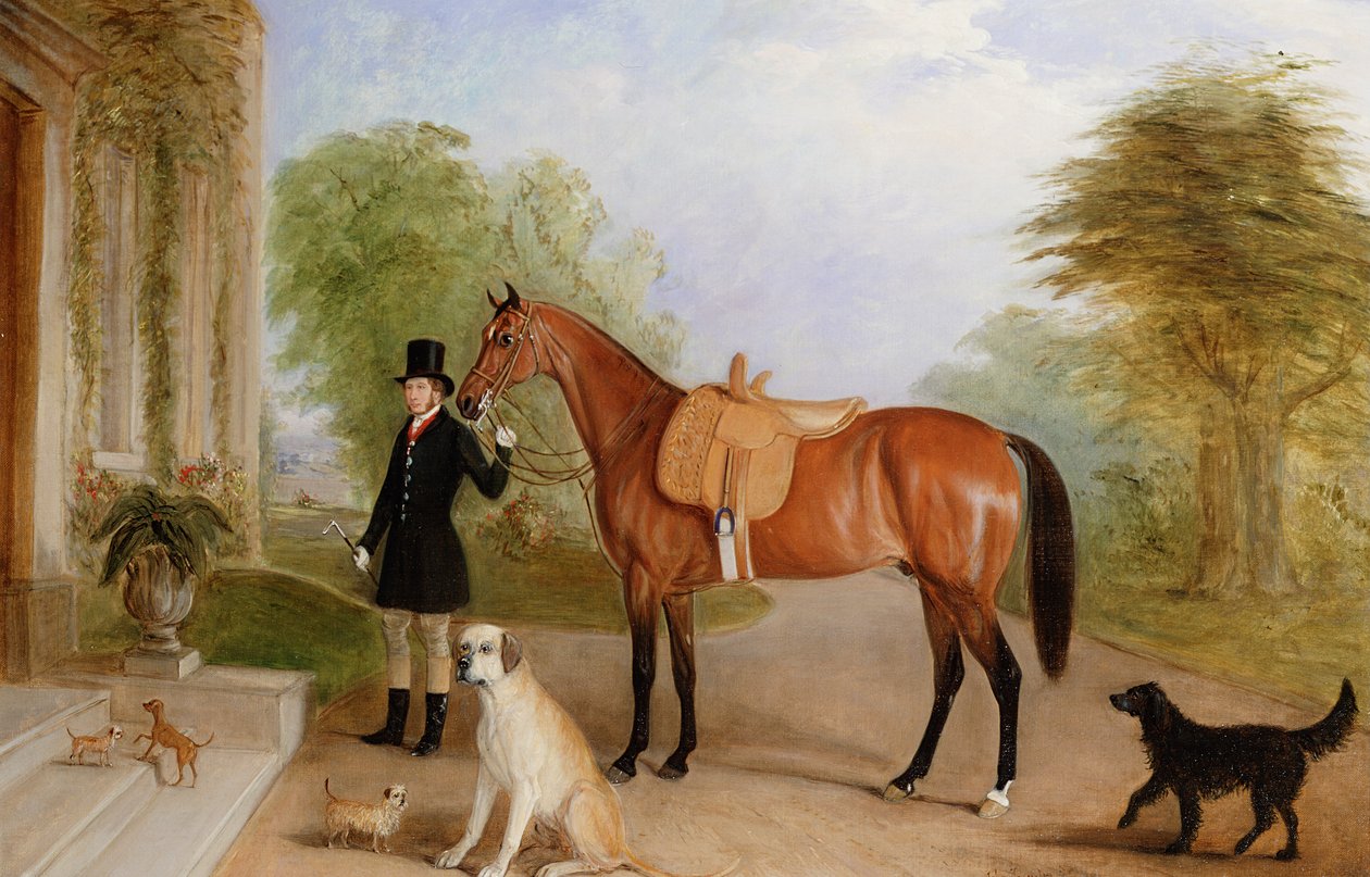 Atlı Damat by John E. Ferneley