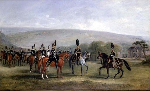 B 2. Batı Yorkshire Yeomanry Süvari Birliği by John E. Ferneley