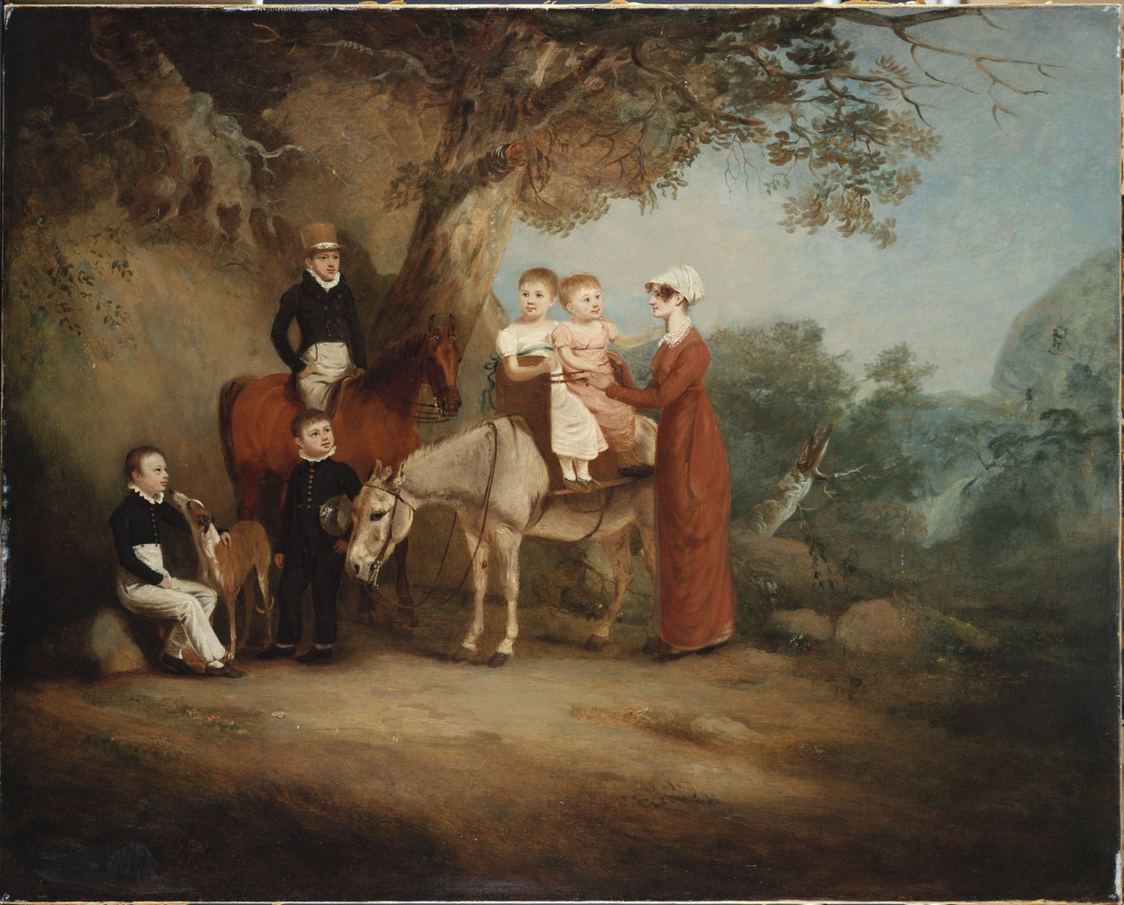 Marriott Ailesi, 1815 by John E. Ferneley