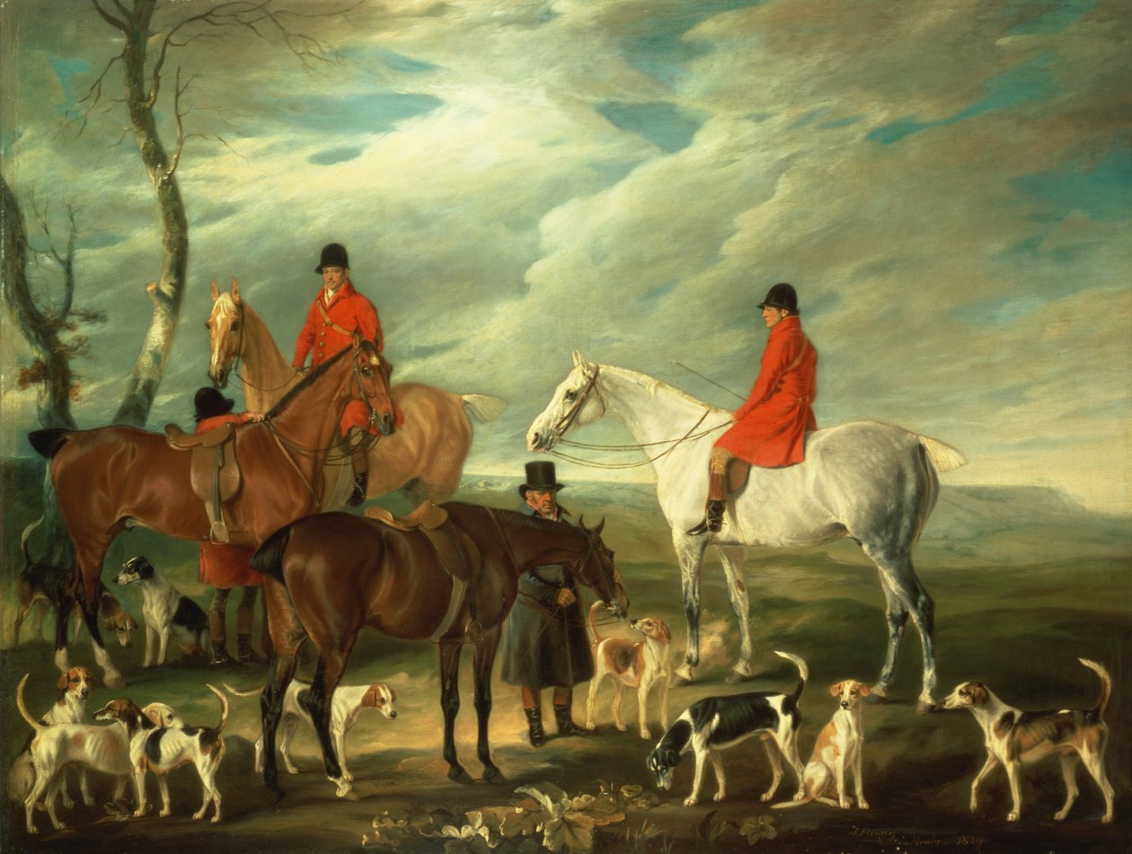 Tanışma, Melton Mowbray by John E. Ferneley