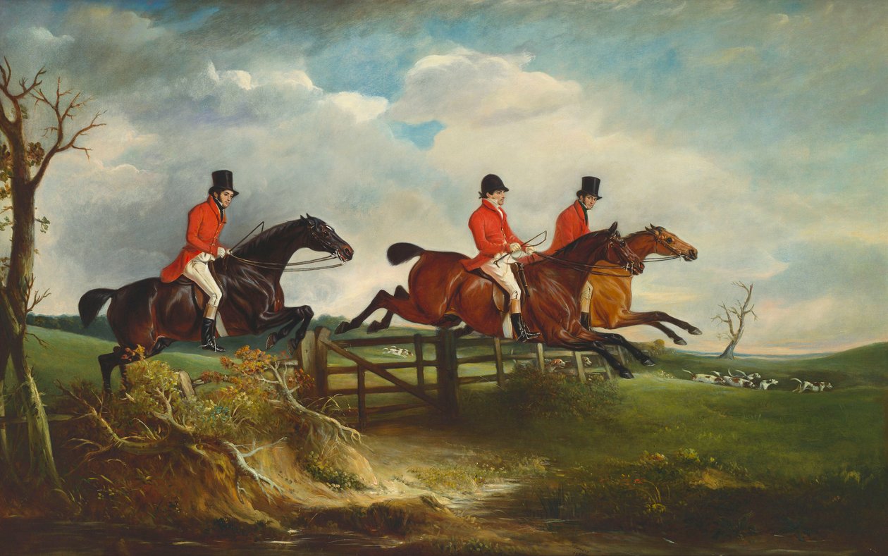 Squire" Quorn ile, 1827 by John E. Ferneley