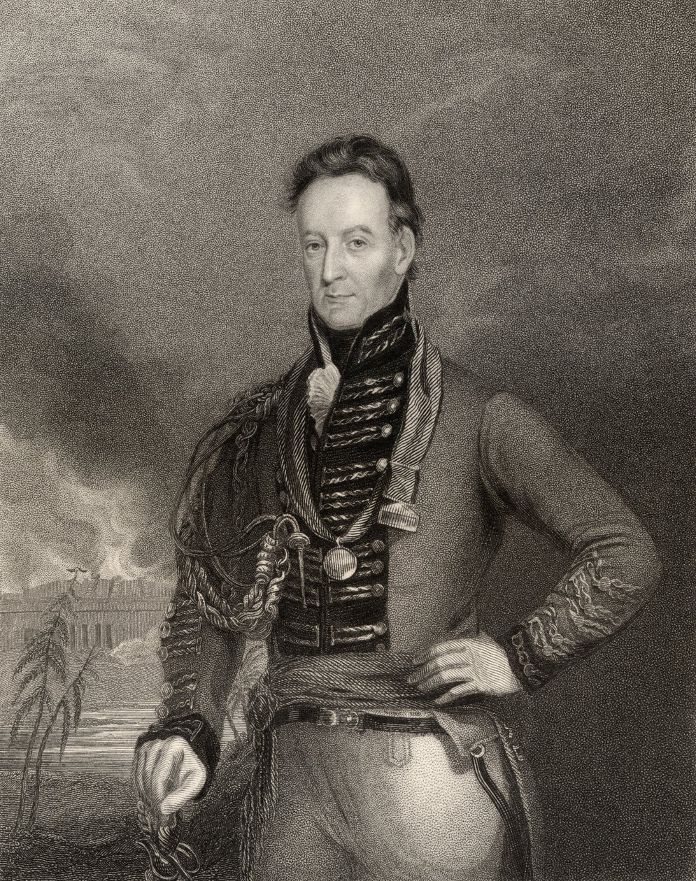Sir Charles Shipley, Governor of Grenada, engraved by H. Cook, from 