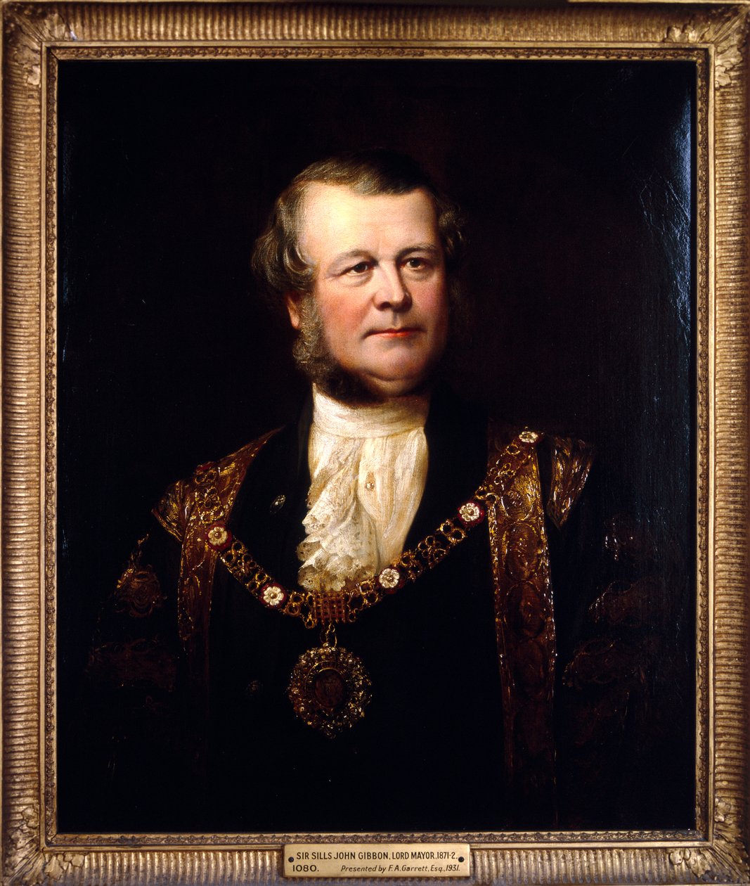 Sir Sills John Gibbons, Belediye Başkanı 1871 by John Edgar Williams