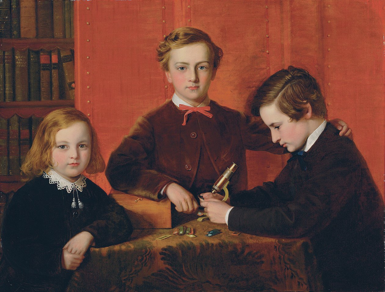 Genç Mikroskopistler: Frank, Harry ve Arthur Izod Richards