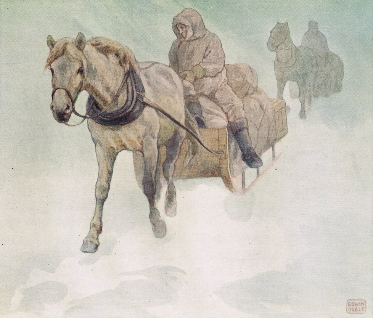 Atlı kızak, 1919