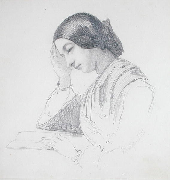Bir Kızın Başı by John Evan Hodgson