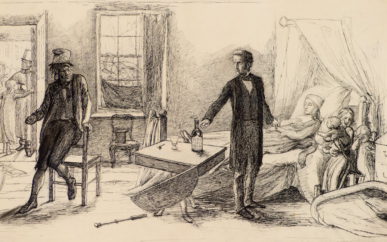 İçmek by John Everett (attr.to) Millais
