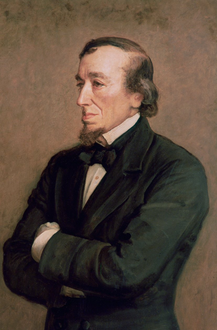 Benjamin Disraeli, Beaconsfield Kontu, detay, 1881 by John Everett Millais