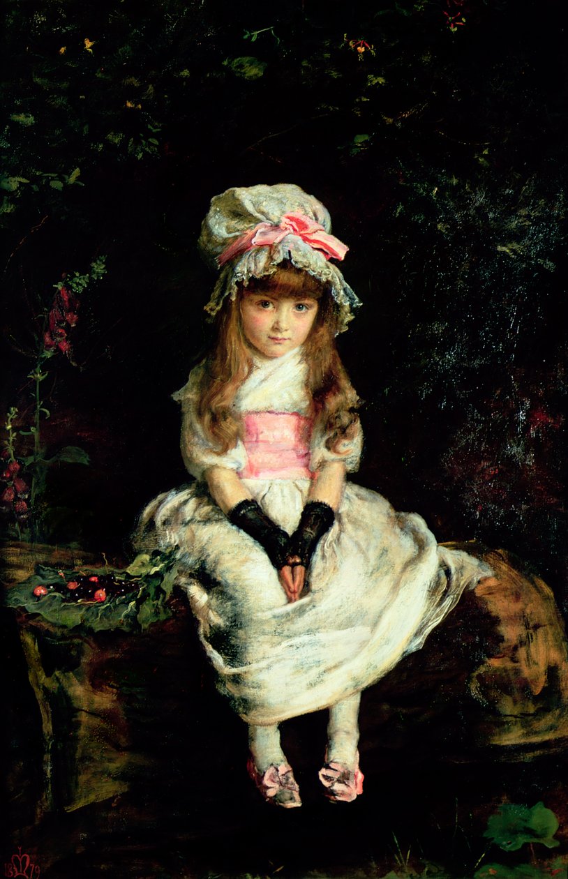 Olgun Kiraz, 1879 by John Everett Millais