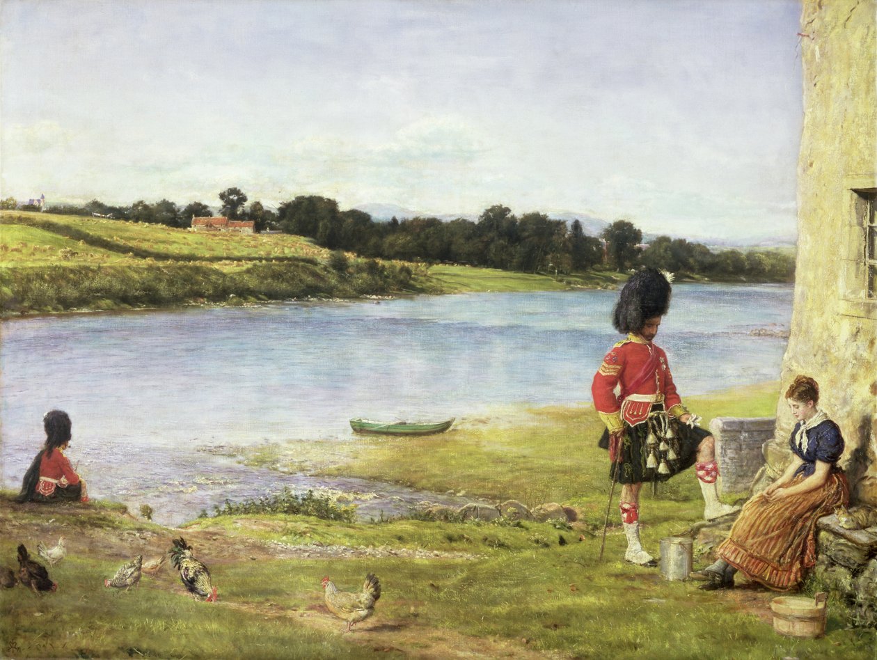 Denize Akan, 1871 by John Everett Millais