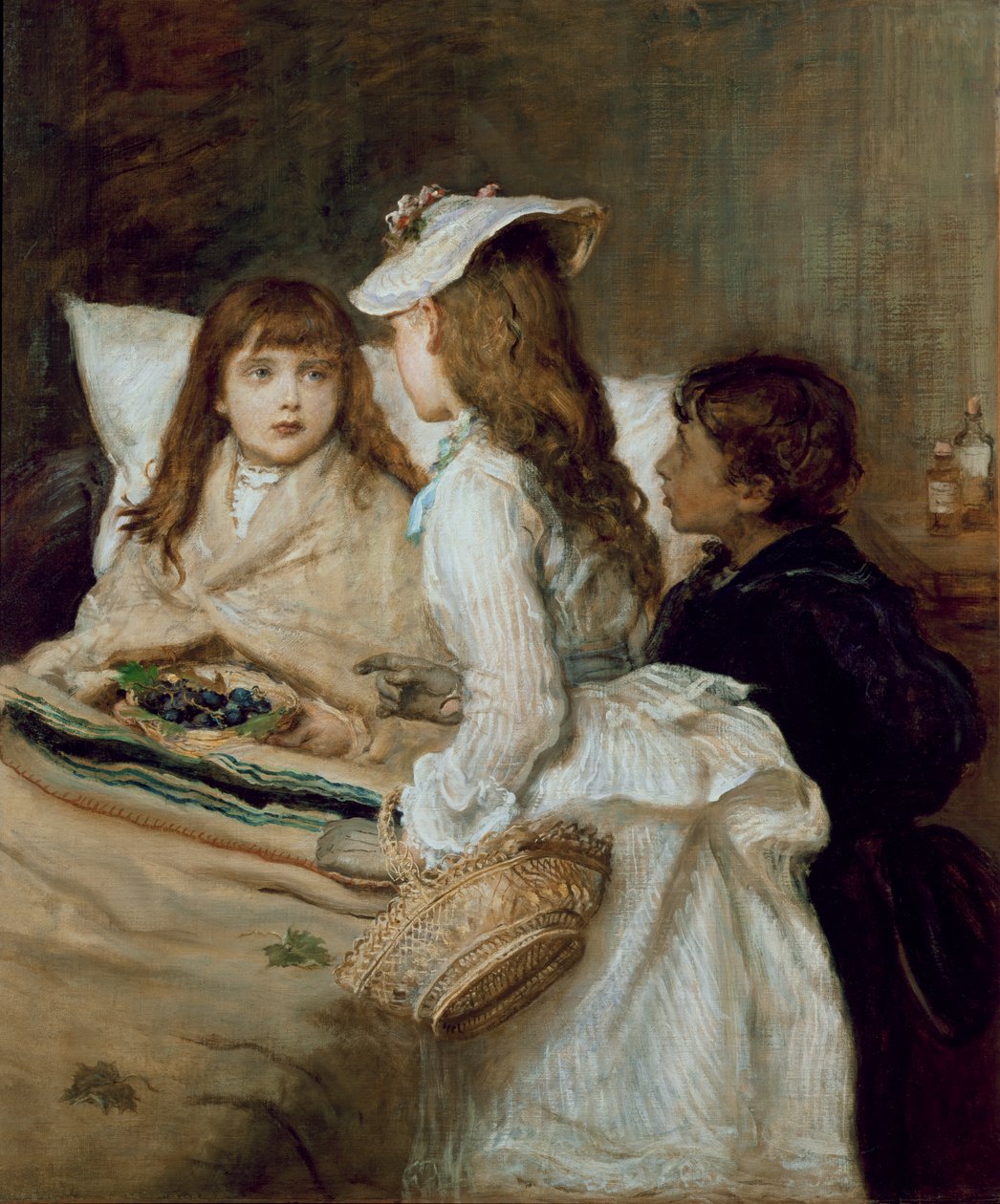 İyileşmek, 1876 by John Everett Millais
