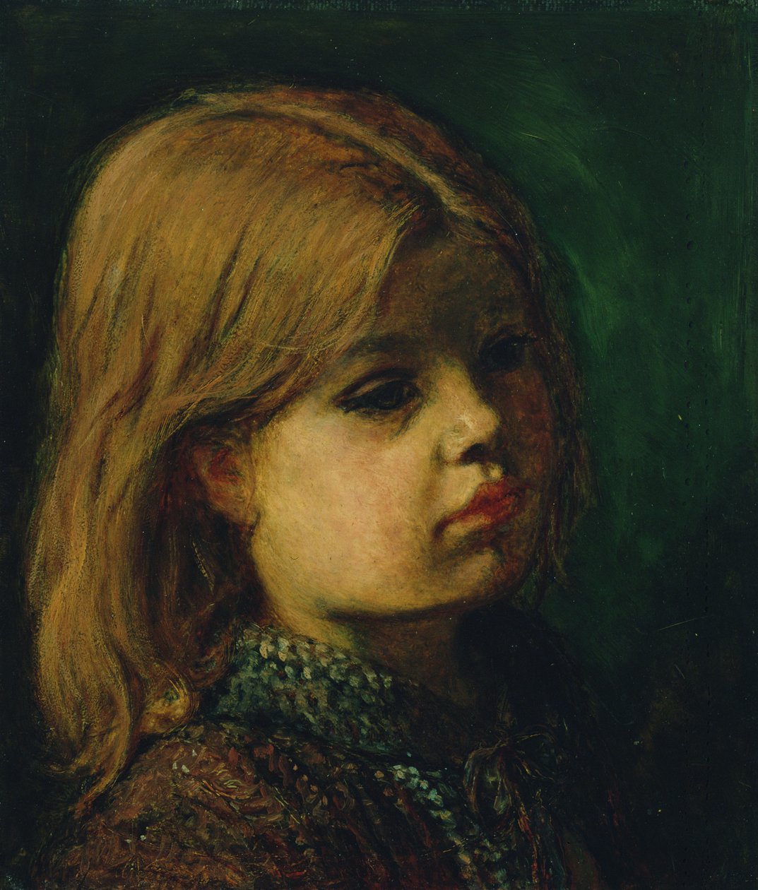 Bir Kızın Başı by John Everett Millais