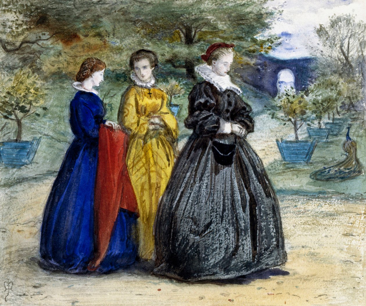 "Mary Queen of Scots" Kraliçe Mary Stuart (1542-1587) ya da İskoçya