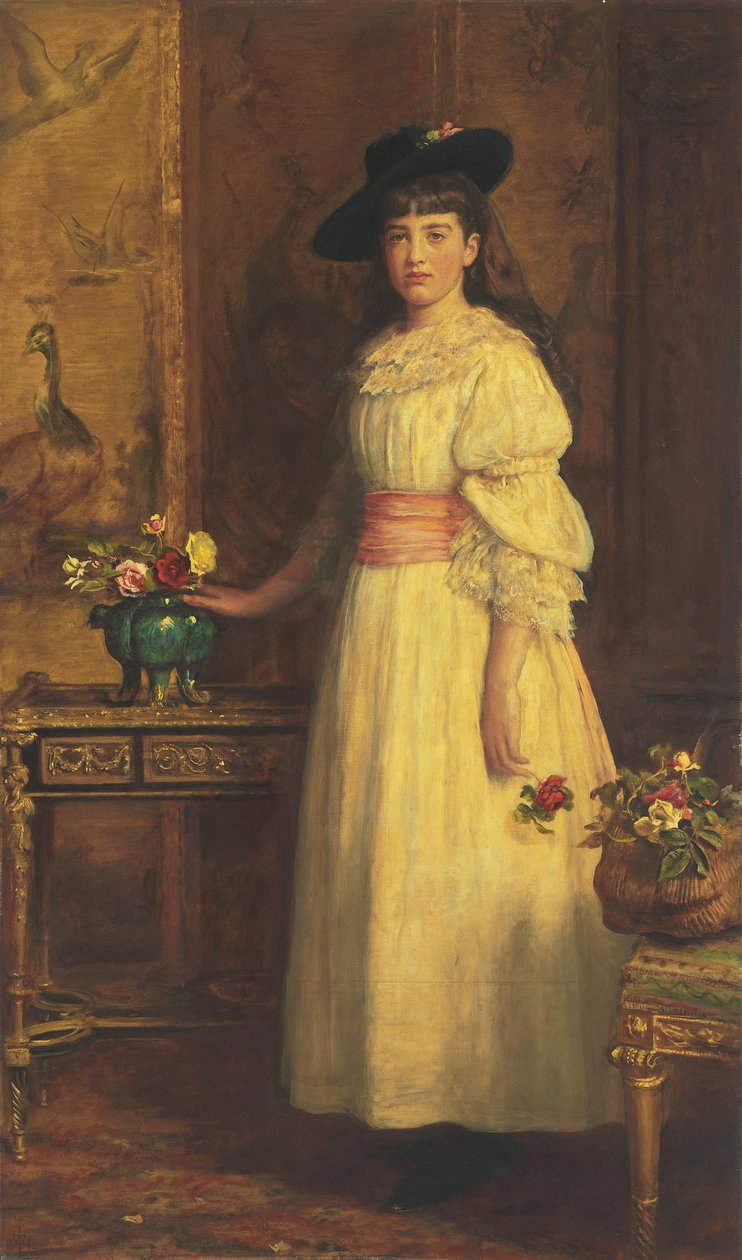 Bayan Gertrude Vanderbilt, 1888 by John Everett Millais