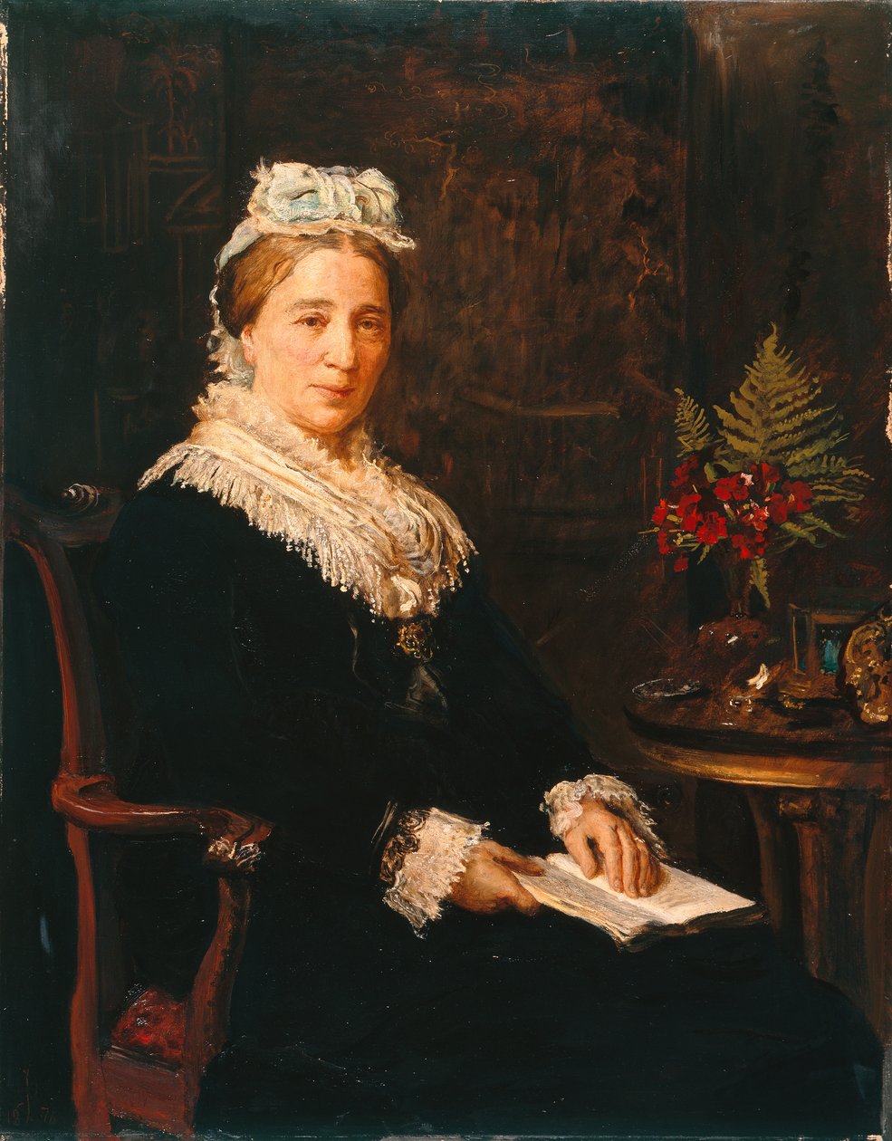 Broom House, Eccles'ten Bayan Leopold Reiss by John Everett Millais