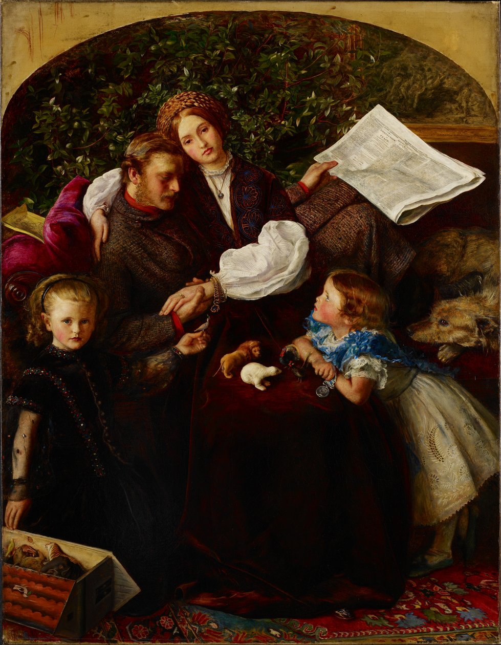 Barış Sonuçlandı, 1856 by John Everett Millais