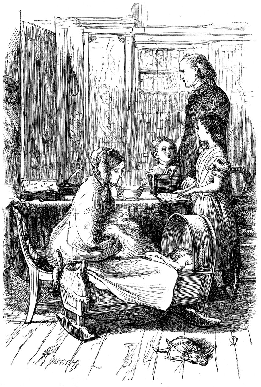 Framley Parsonage, Anthony Trollope, 1860. by John Everett Millais
