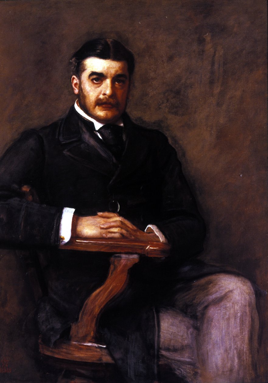 Sir Arthur Seymour Sullivan (1842 - 1900). J. E. Millais