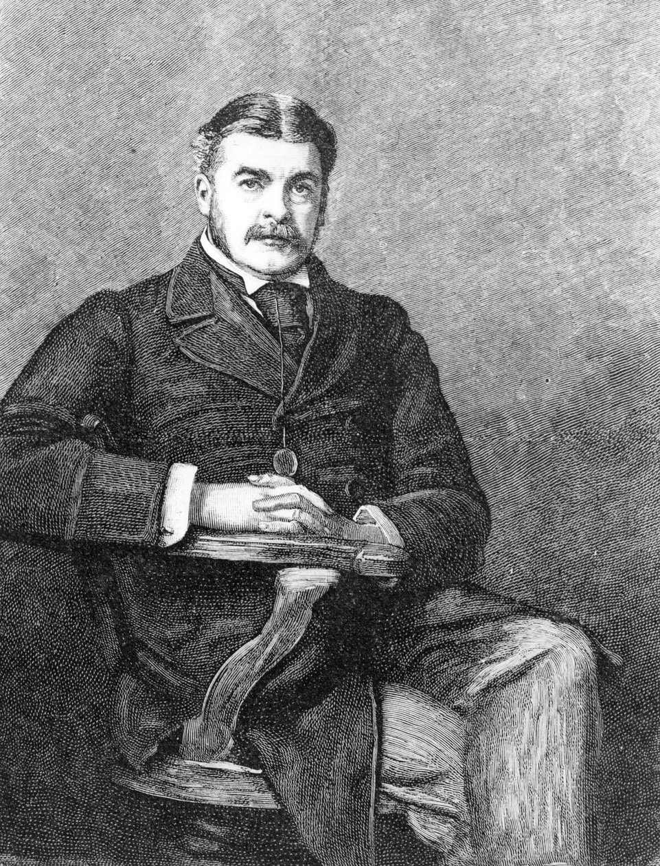 Sir Arthur Sullivan, C. Carter tarafından oyulmuş by John Everett Millais