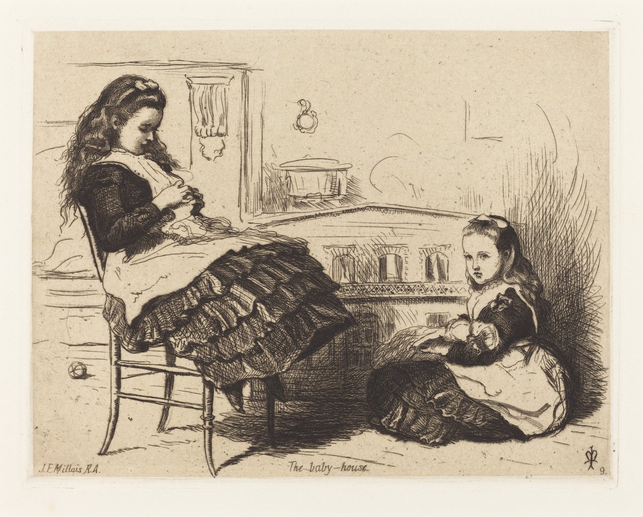 Bebek Evi by John Everett Millais