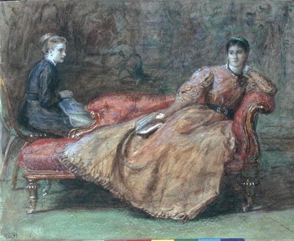 Bölümün Sonu by John Everett Millais