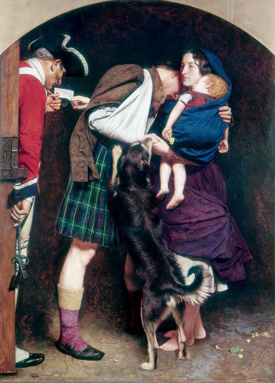 Serbest Bırakma Emri, 1746, 1852-1853 by John Everett Millais