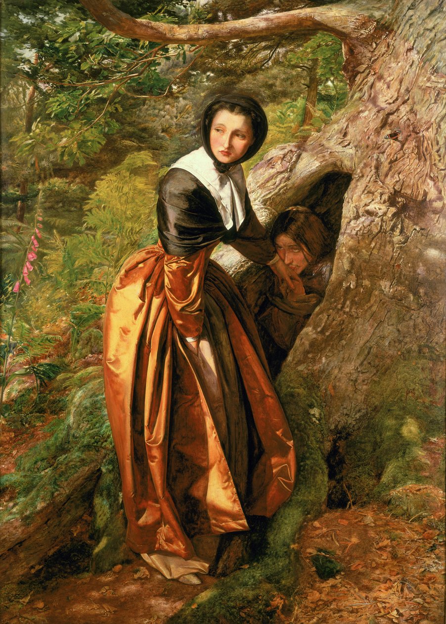 Yasaklanmış Kralcı, 1651, 1852-53 by John Everett Millais