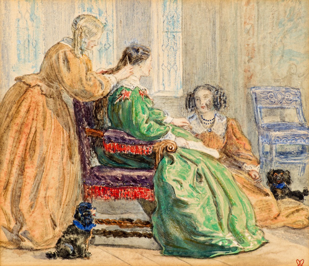 Tuvalet by John Everett Millais