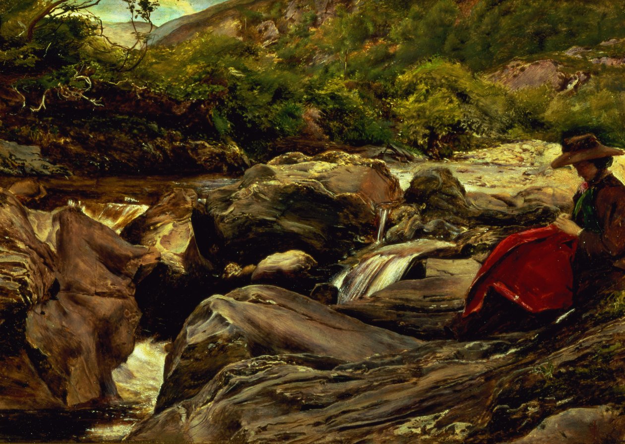 Şelale by John Everett Millais